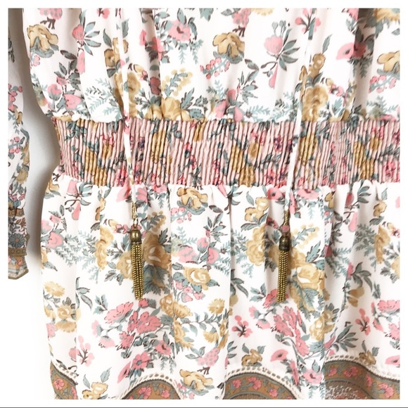 NWT Love the Label Border Print Mini Dress Size Small - Picture 6 of 8